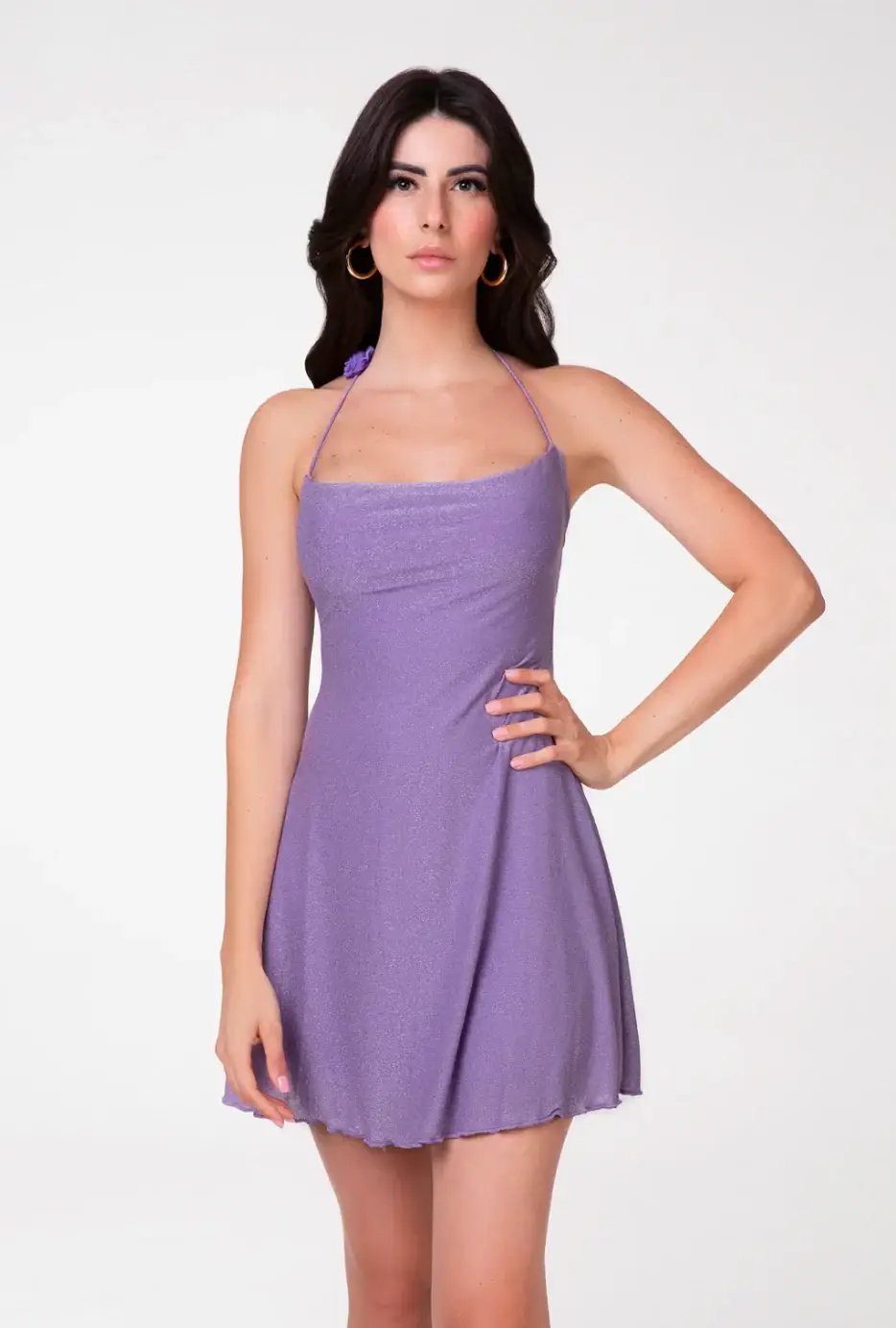 CHANGIT VESTITO CORTO LUREX